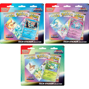 *PREORDER* Blister Tech Sticker 3 Boosters Prismatic Evolution