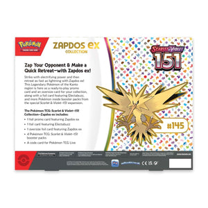 Zapdos EX Collection 151