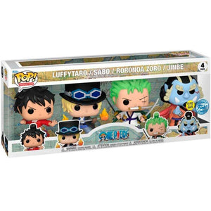 Blister 4 Funko POP One Piece Exclusive