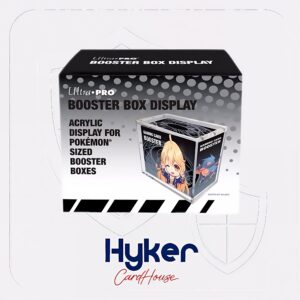 Caja Acrílica UltraPRO para Pokémon Booster Box — Protección Premium y Exhibición