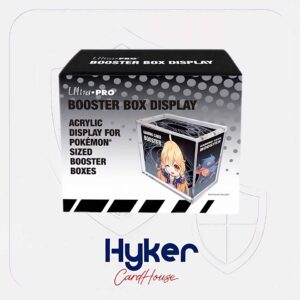 Caja Acrílica UltraPRO para Pokémon Booster Box — Protección Premium y Exhibición