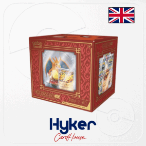 Charizard ex Super Premium Collection — Caja en Inglés con Figura y 10 Sobres