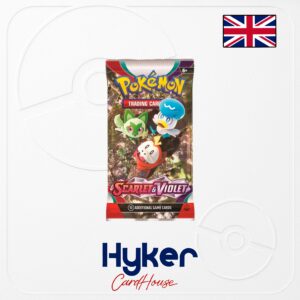 Scarlet & Violet — Sobre Suelto en Inglés (10 Cartas)