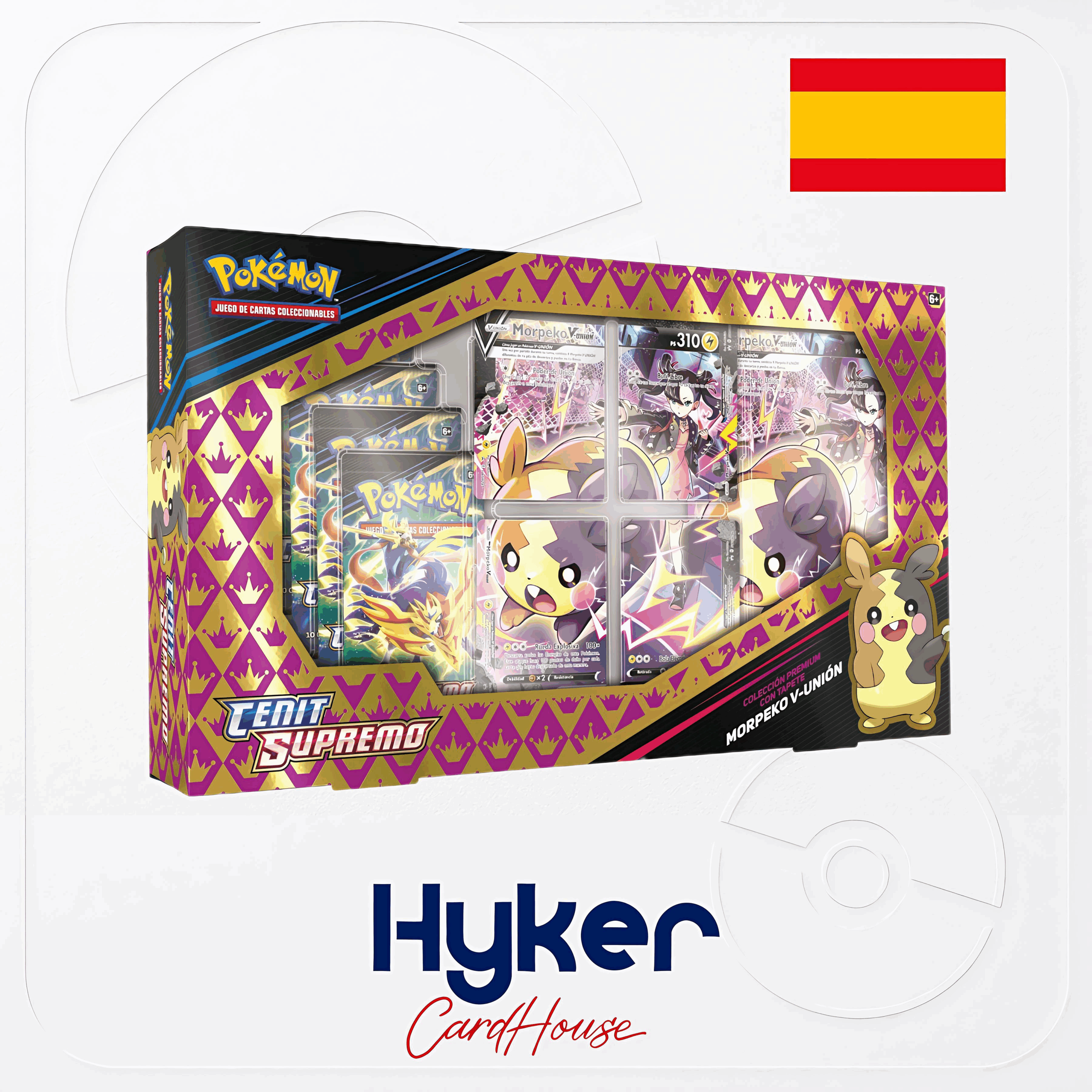Cenit Supremo – Colección Premium Morpeko V-UNION con Tapete (Español)