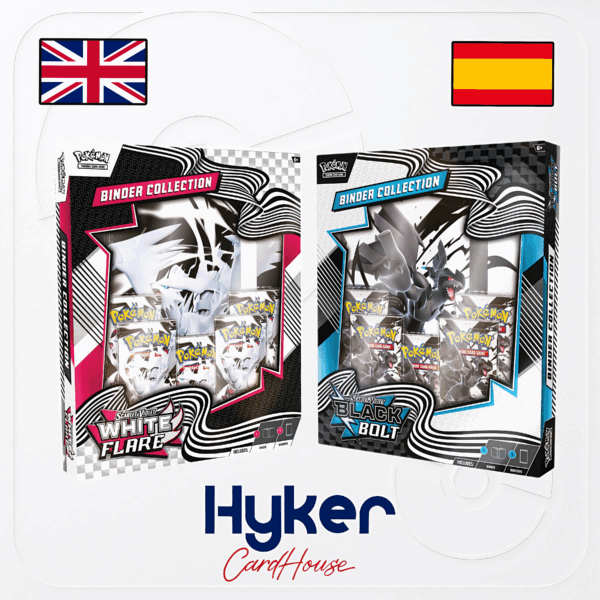 Black Bolt & White Flare Binder Collection