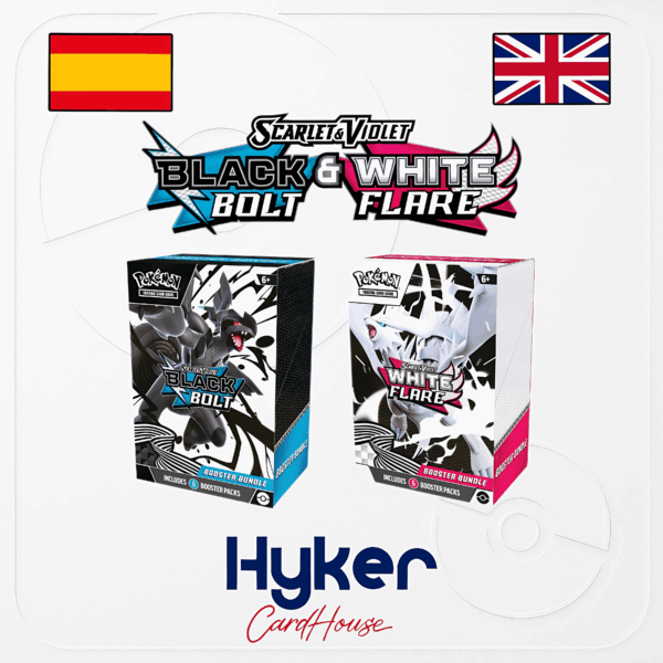 Black Bolt & White Flare Bundle 6 Sobres