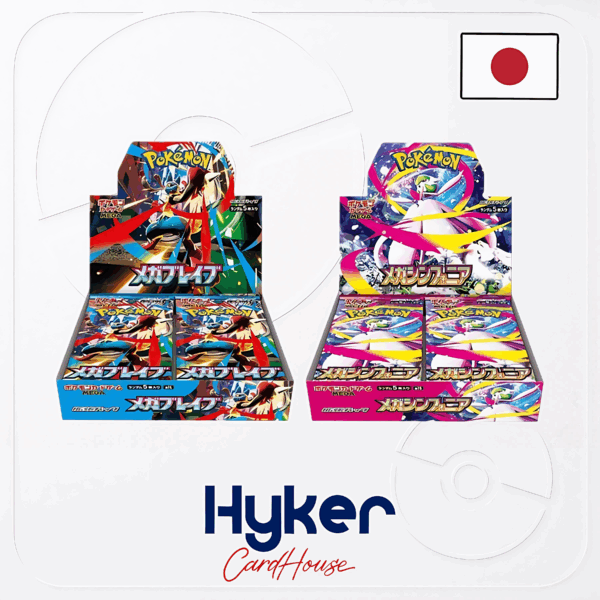 Caja 30 Sobres Megaevoluciones Japonesa