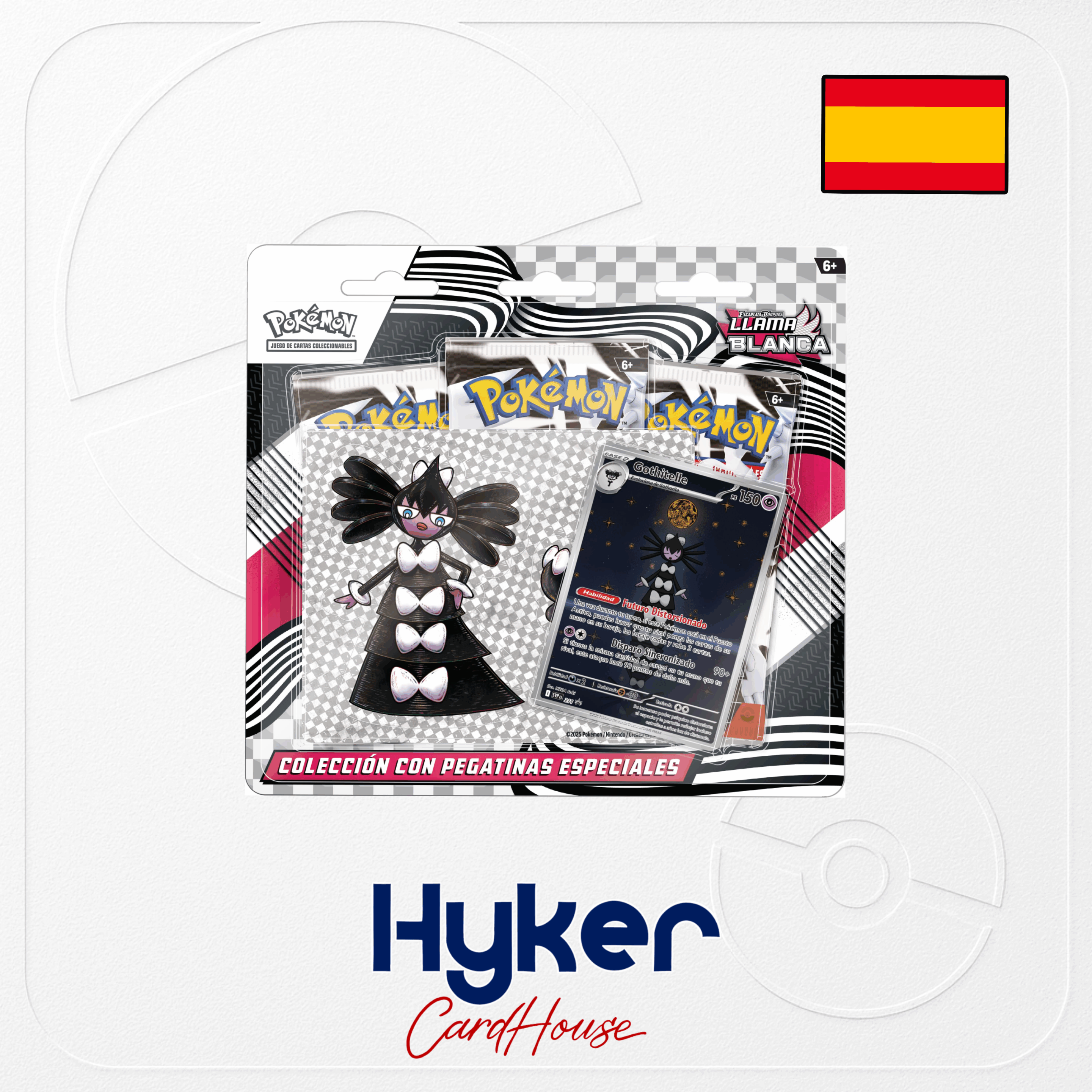 Pokemon - Tech Sticker Black and White