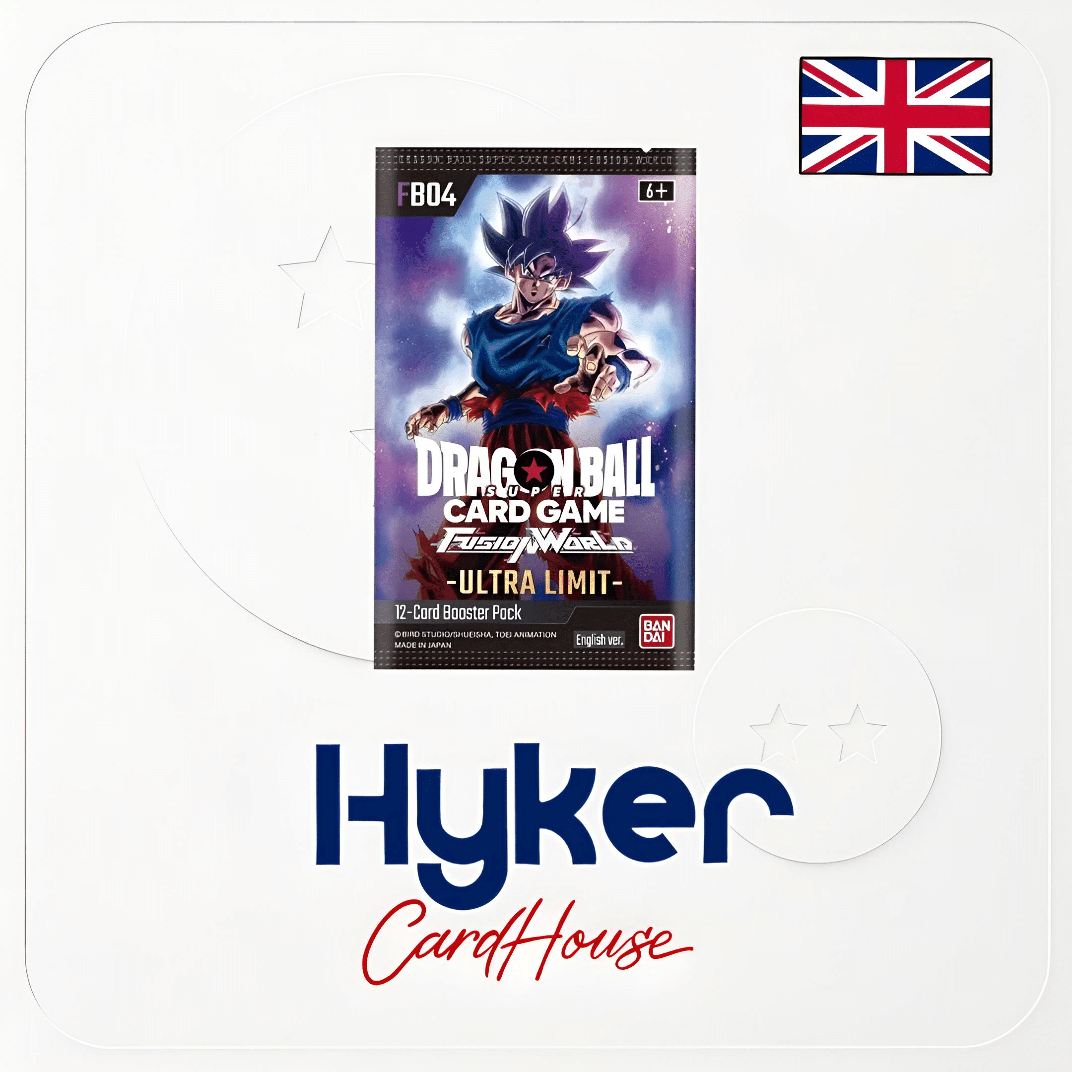 Dragon Ball TCG: FB04 Ultra Limit Sobre Suelto en inglés