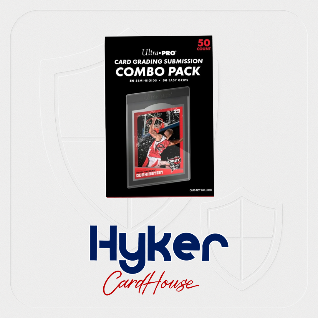 UltraPRO - Pack de Gradeo, 50 Fundas Semi Rigidas + 50 Fundas Easy Grip