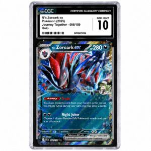 CGC 10 N's Zoroark EX (2025) Journey Together JTG098 Holo
