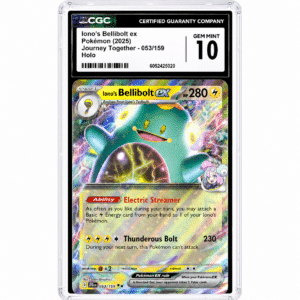 CGC 10 Iono's Bellibolt EX (2025) Journey Together JTG053 Holo