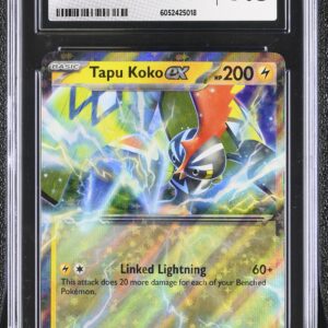 CGC 9.5 Tapu Koko EX (2025) Journey Together JTG051 Holo