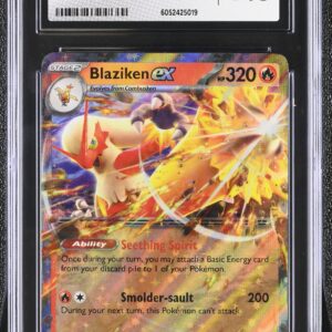 CGC 9.5 Blaziken ex (2025) Journey Together JTG024 Holo