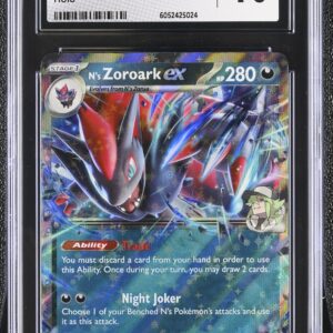 CGC 10 N's Zoroark EX (2025) Journey Together JTG098 Holo