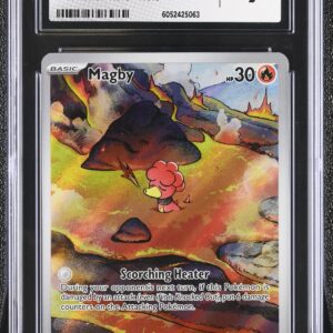 CGC 9 Magby (2023) Paradox Rift PAR186 Illustration Rare