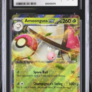 CGC 10 Amoonguss ex (2025) Journey Together JTG 011 Double Rare
