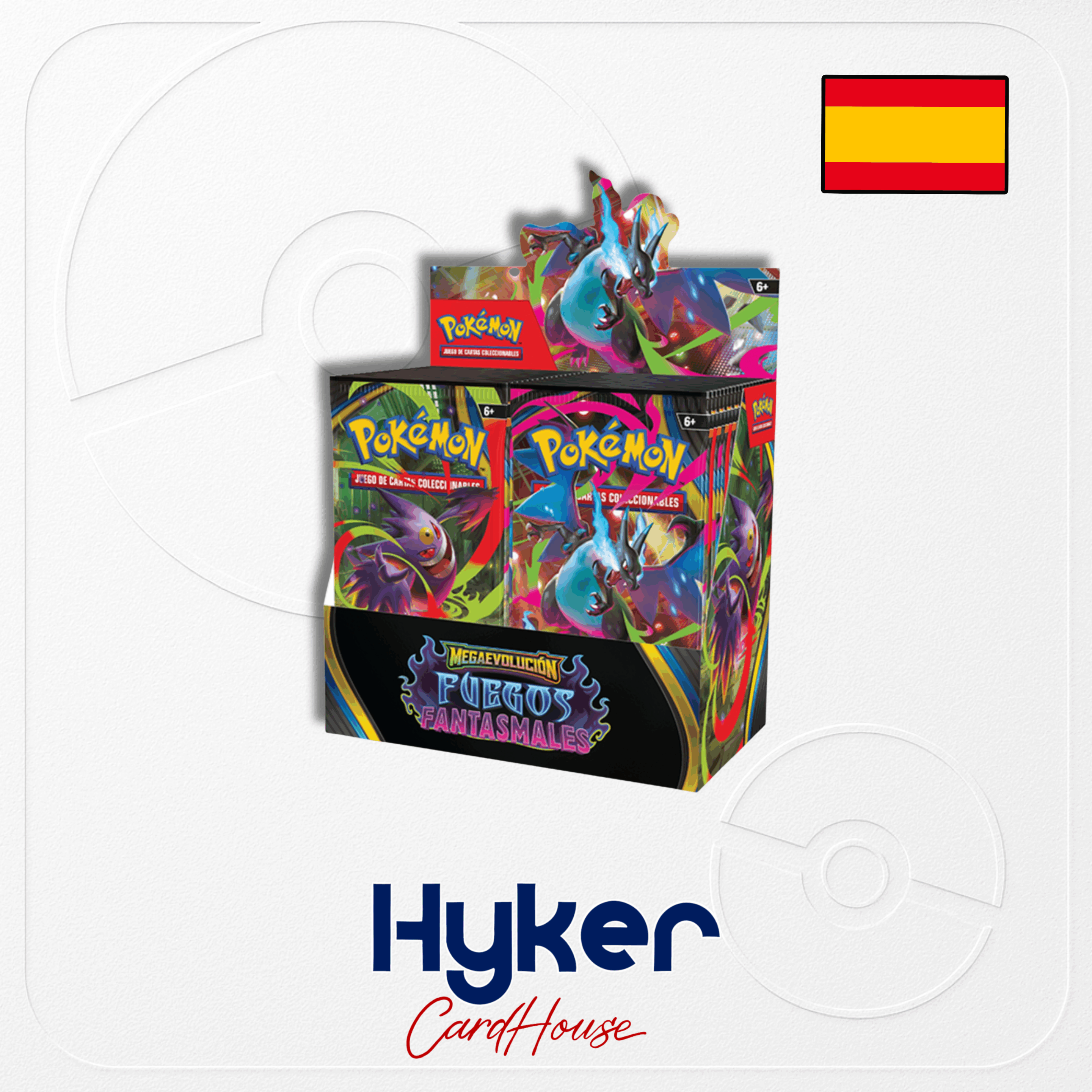 Fuegos Fantasmales - Caja de 36 sobres en español