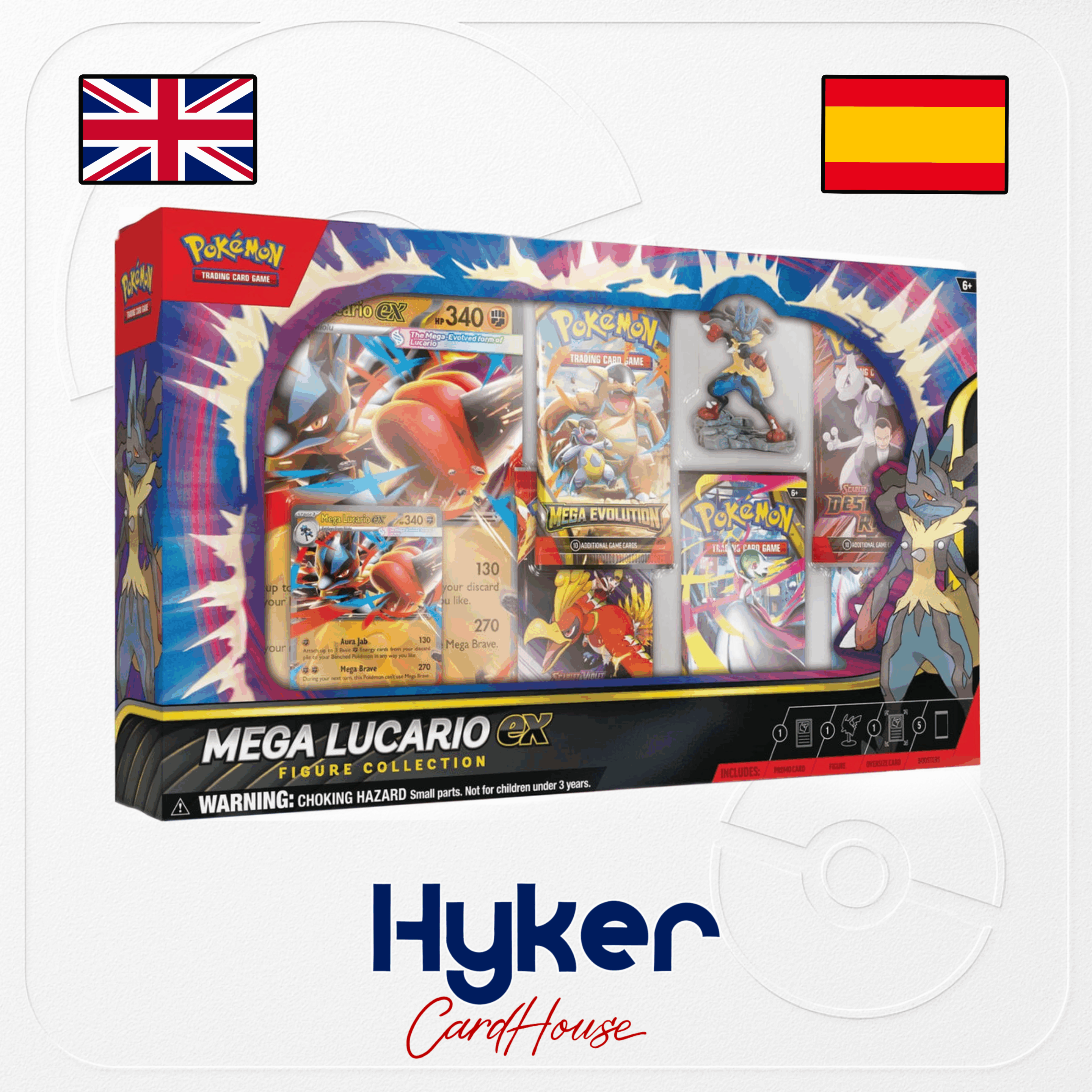 Mega Lucario ex Figure Collection