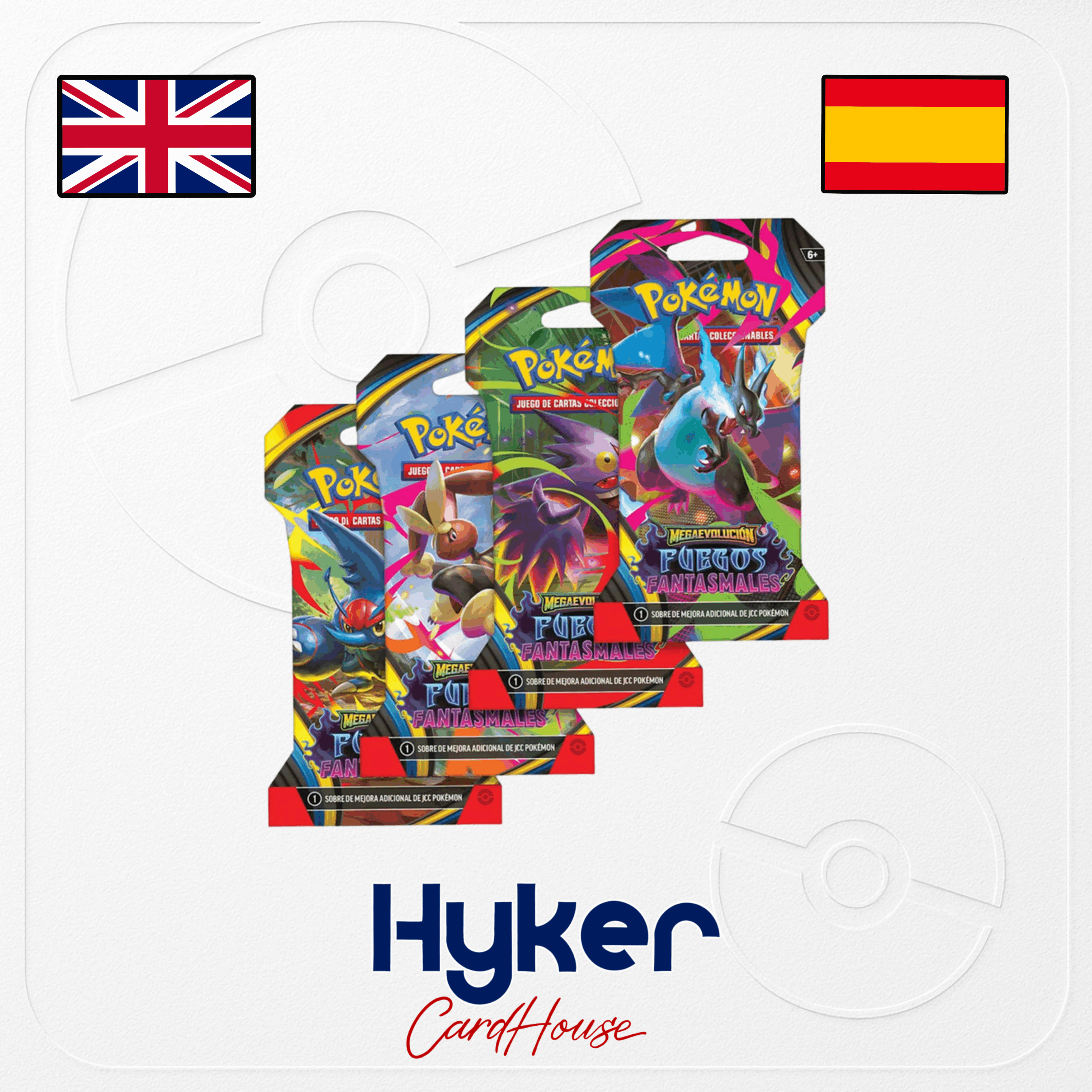 Phantasmal Flames - Sleeved Booster