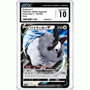 CGC 10 DUBWOOL V (2020) SHINY STAR V S4A 154 JAPONES