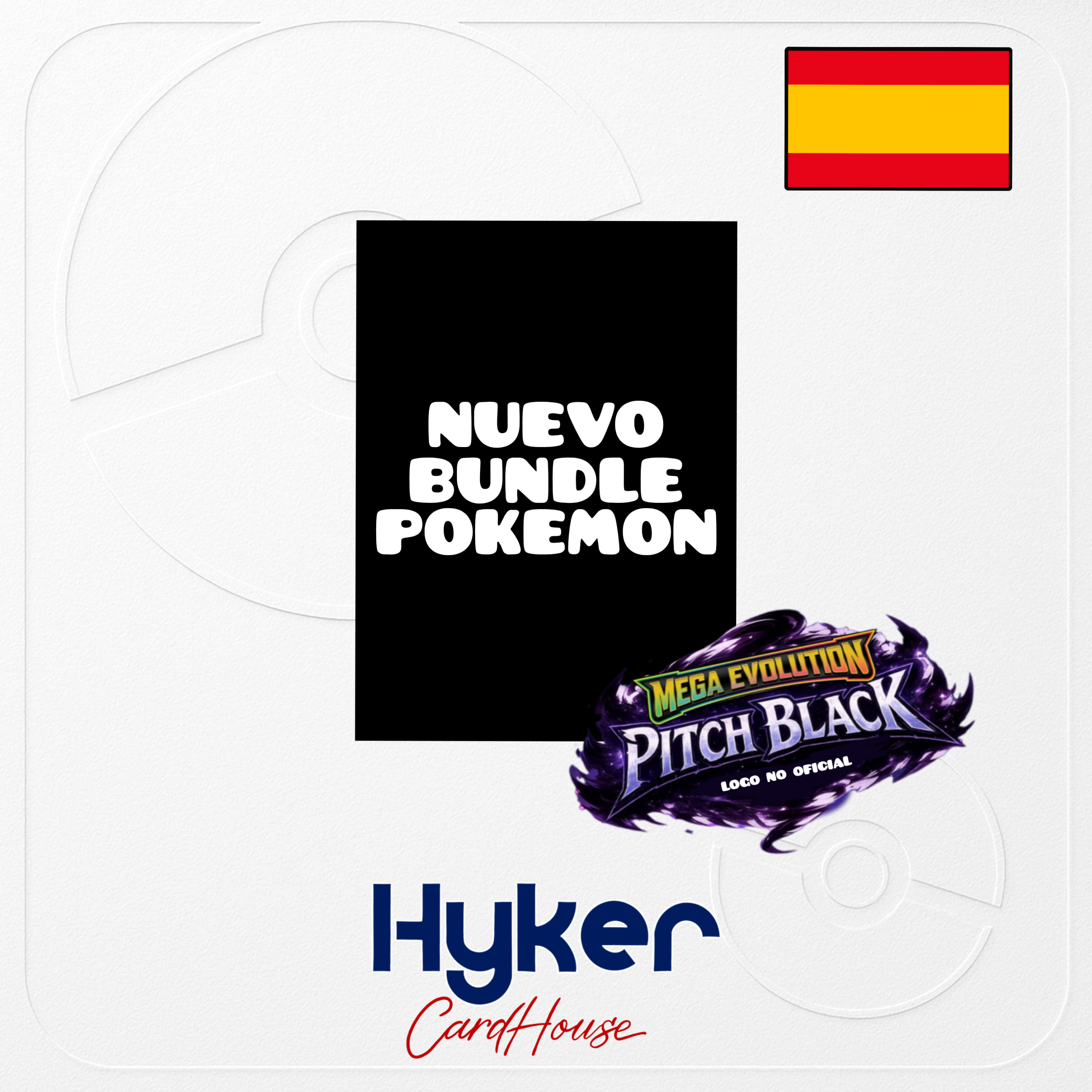 **PREORDER** BUNDLE PITCH BLACK ESPAÑOL