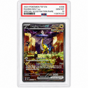 Inicio 12 PSA 10 Raging Bolt ex (2024) Temporal Forces TEF 208 Inglés