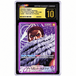 Inicio 13 CGC 10 Pristine Charlotte Katakuri (2025) A Fist Of Divine Speed OP11-062 Japanese