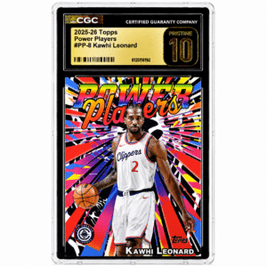 Inicio 5 CGC 10 Pristine Kawhi Leonard Topps (2025-26) Power Players #PP-8