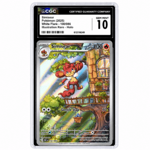 Inicio 9 CGC 10 Simisear (2025) White Flare English WHT 100 Illustration Rare