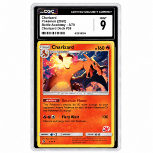 Inicio 7 CGC 9 Charizard (2020) Battle Academy Charizard Deck English 39