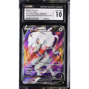 Inicio 29 CGC 10 Hisuian Zoroark V (2022) Promo SWSH297 English