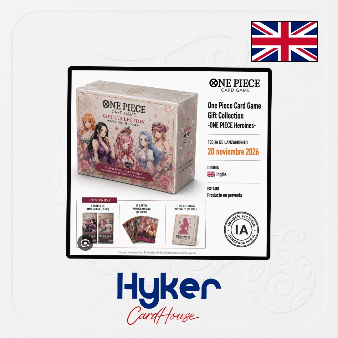 Pre-order Gift Collection Heroines ST02 — One Piece TCG Inglés 1 Pre-order Gift Collection Heroines One Piece TCG Inglés