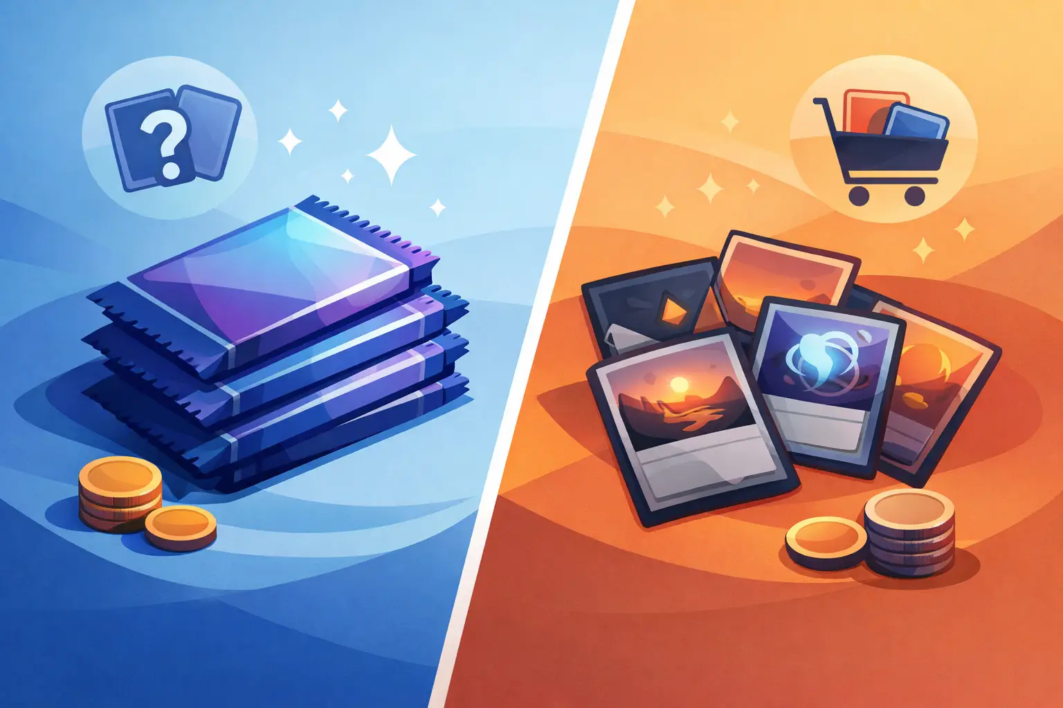 Cartas selladas vs singles: qué comprar