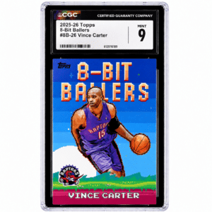 Inicio 9 CGC 9 Vince Carter Topps (2025-26) 8-Bit Ballers #8B-26