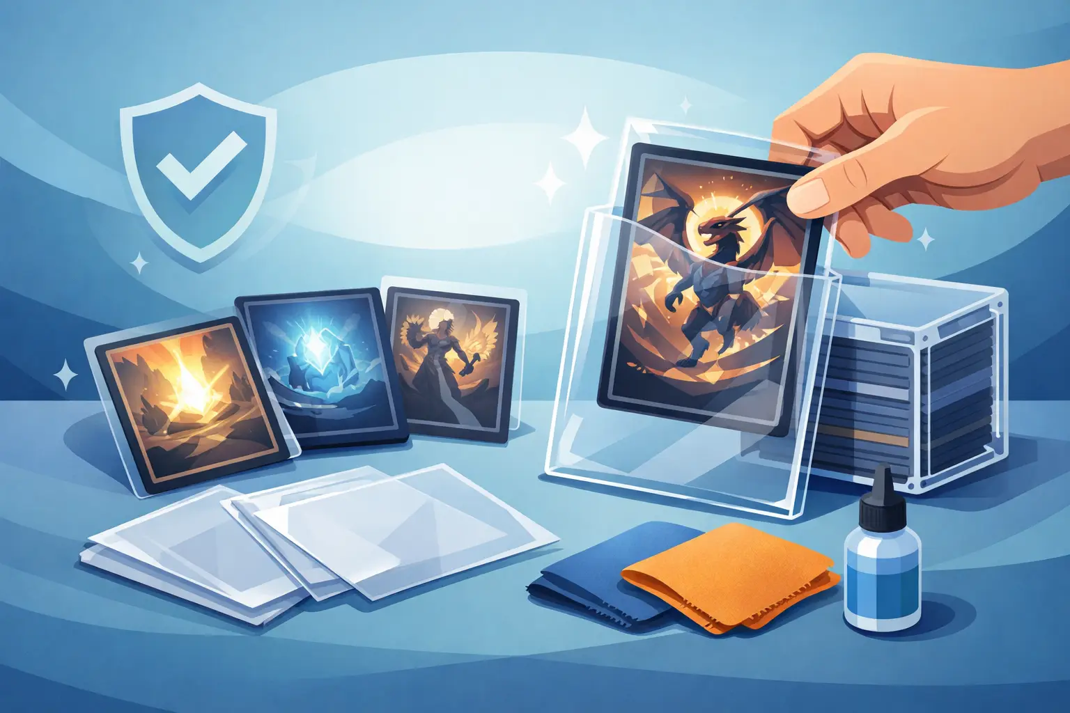 Cómo proteger cartas TCG valiosas sin errores