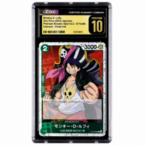 Inicio 21 CGC 10 Pristine Monkey D. Luffy (2025) Premiun Booster Vol. 2 ST16-005 Japanese