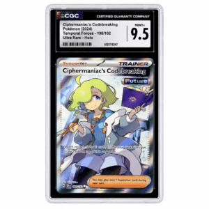 Inicio 11 CGC 9.5 Ciphermaniac's Codebreaking (2024) Temporal Forces English TEF 198 Ultra Rare