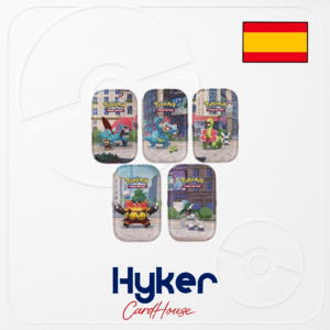 Inicio 5 Pokemon - Mini Tin Ciudad Luminalia en español