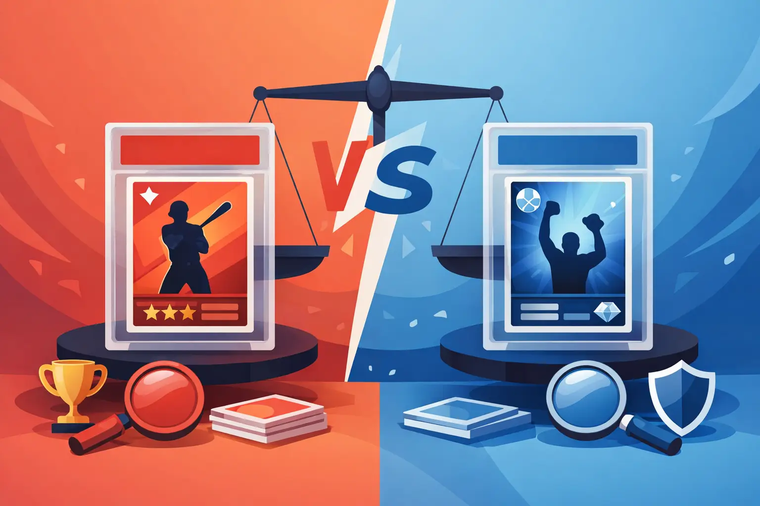 PSA vs Beckett para cartas: cuál te conviene más
